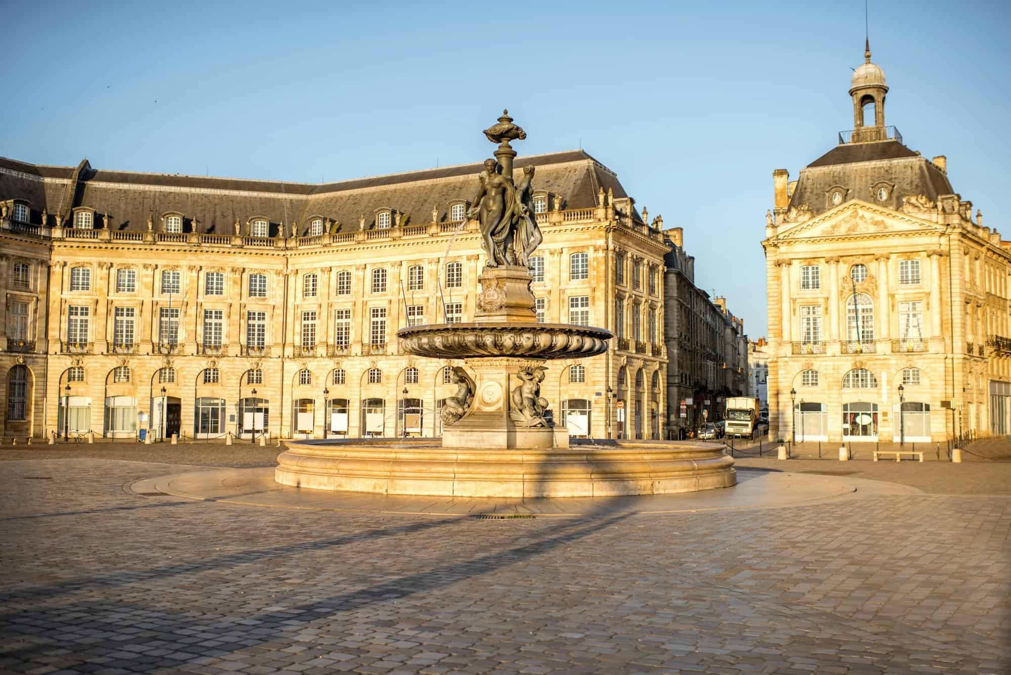 Bordeaux city in France
