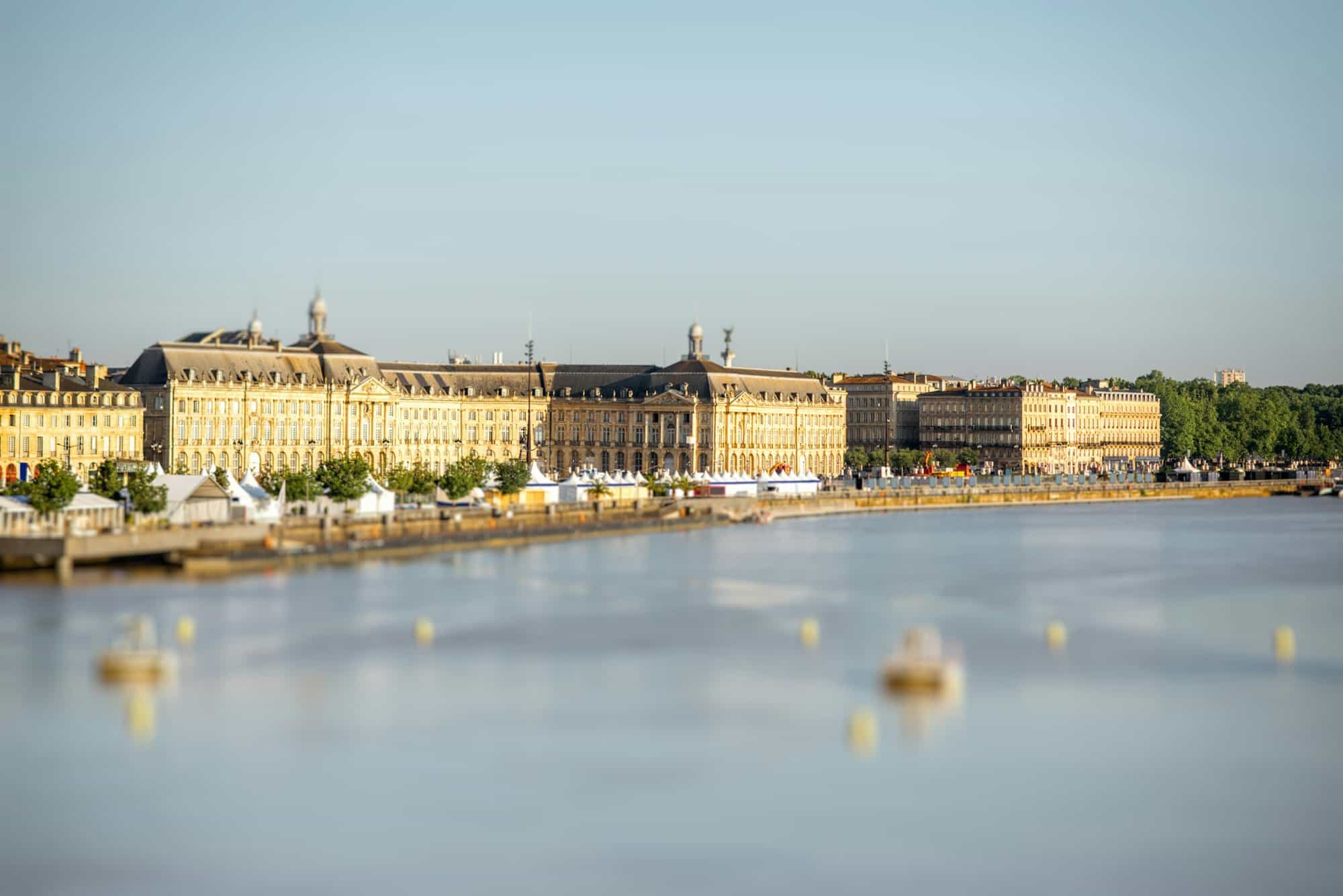 Bordeaux city in France