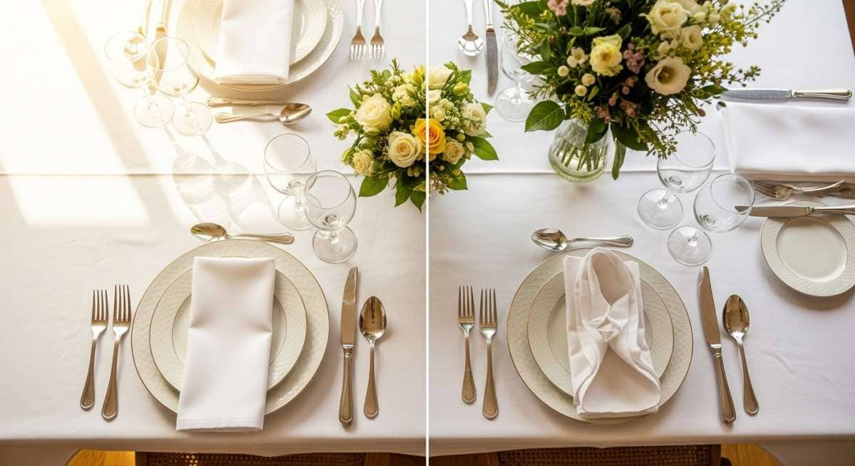Dresser la table : 7 erreurs qui ruinent vos dîners (et comment les éviter)