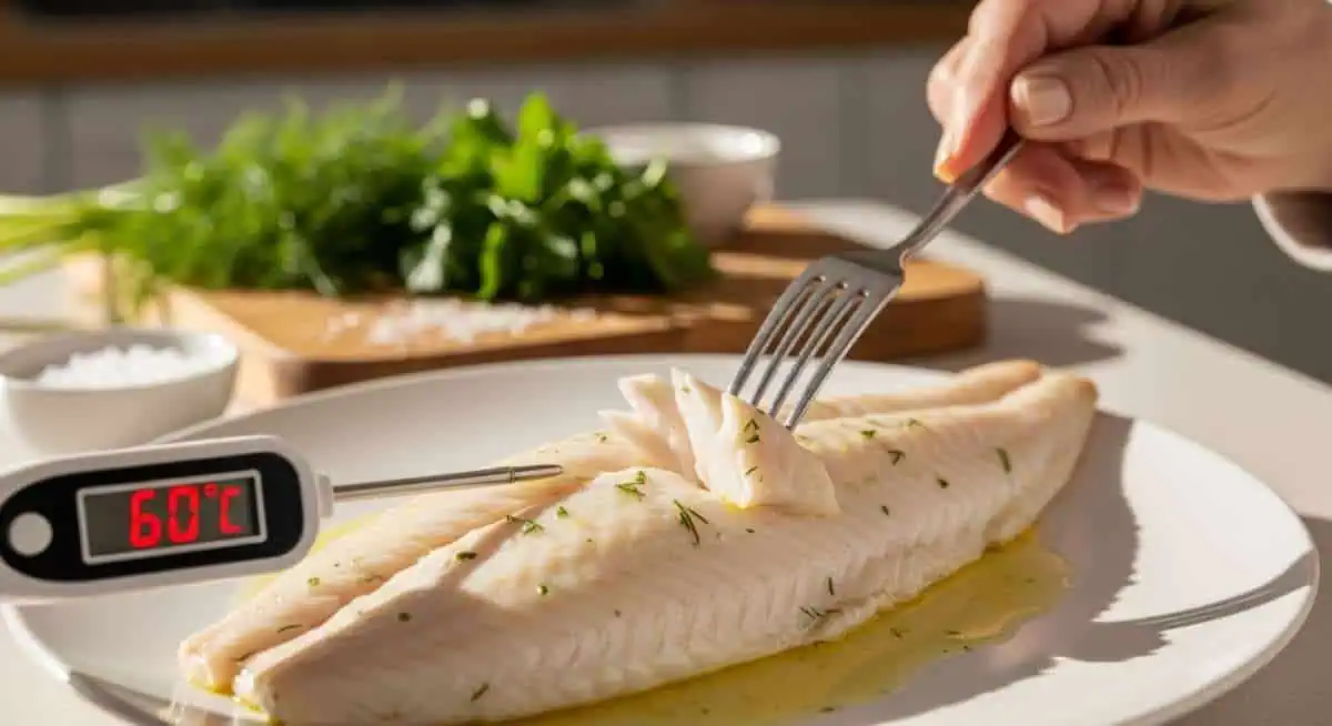 Filet de lingue : 60°C, l’astuce thermomètre qui garantit une cuisson parfaite