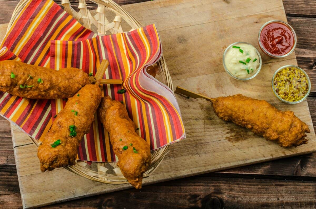 Homade Corn dog