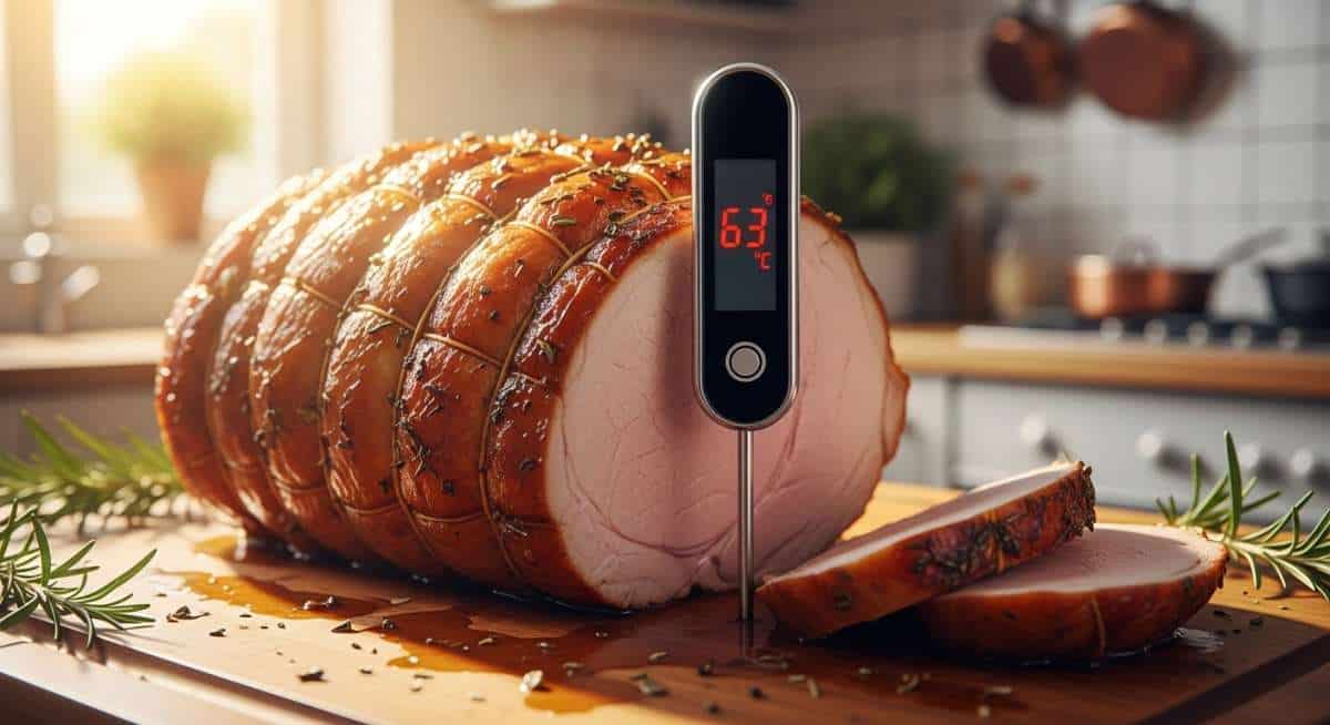 Rôti de porc au four 1kg500 : le thermomètre à 10 € qui change tout !