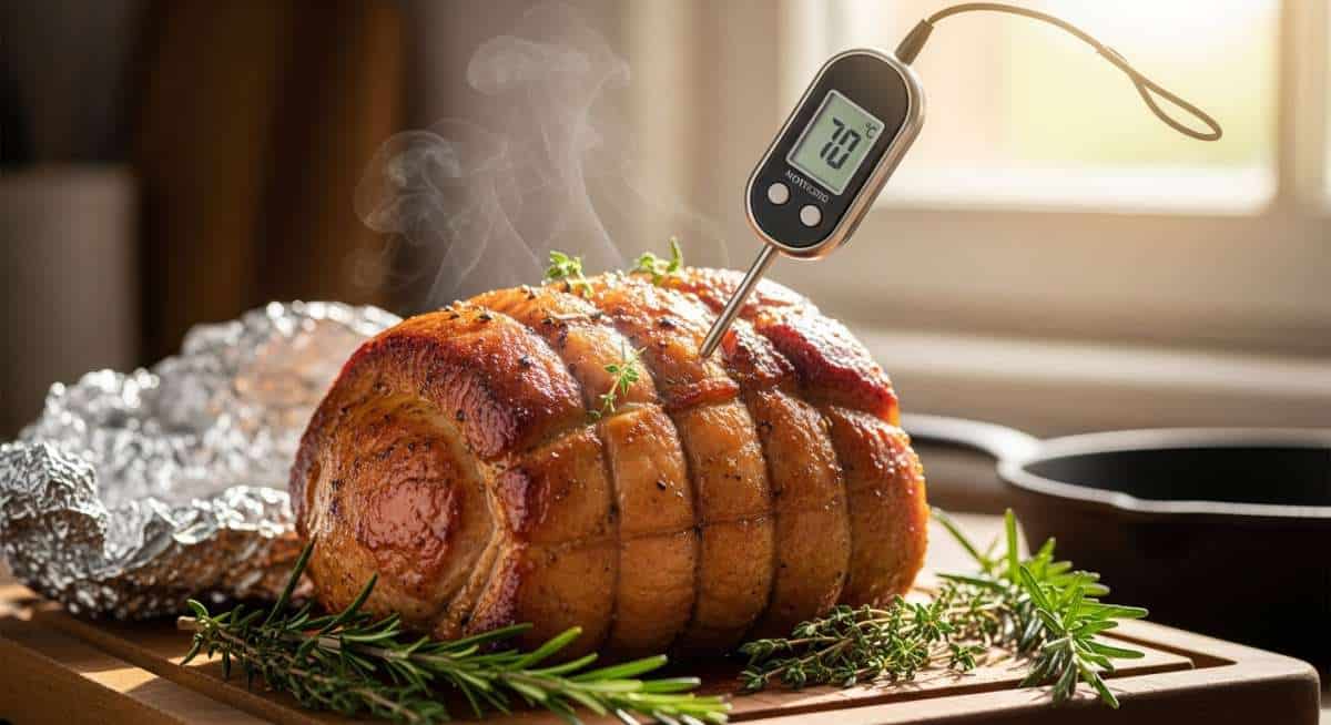 Rôti de porc de 800g : la règle des 70°C et le repos qui change tout !