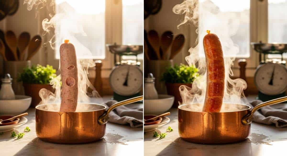 Saucisse de Montbéliard : faut-il la piquer avant cuisson ? Mon test surprend