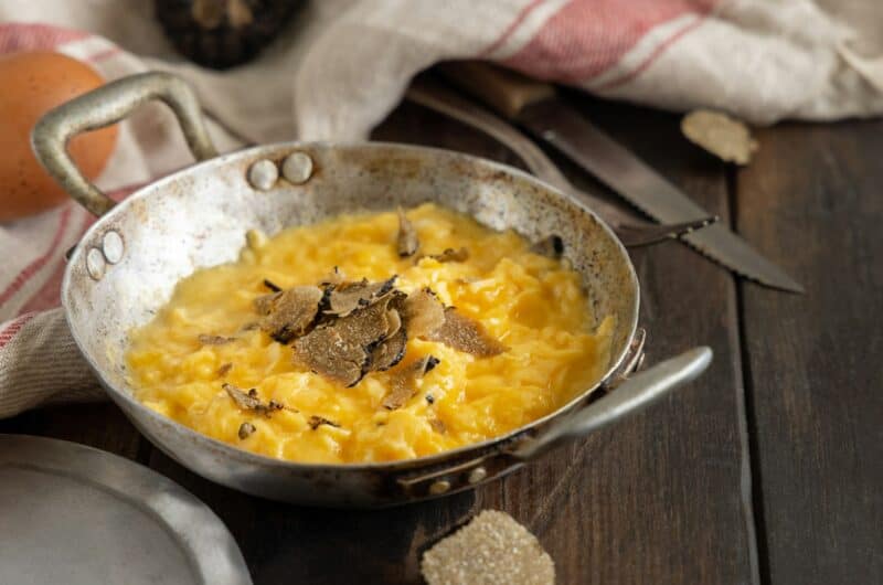 Recette de brouillade de truffes noires à la façon Mamie Monnier